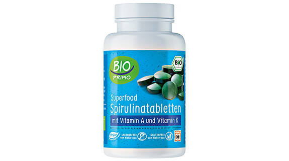 Spirulina-Tabletten von Bio Primo