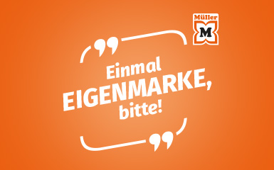 Müller Eigenmarken-Vielfalt
