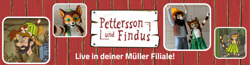 Pettersson und Findus auf Tour